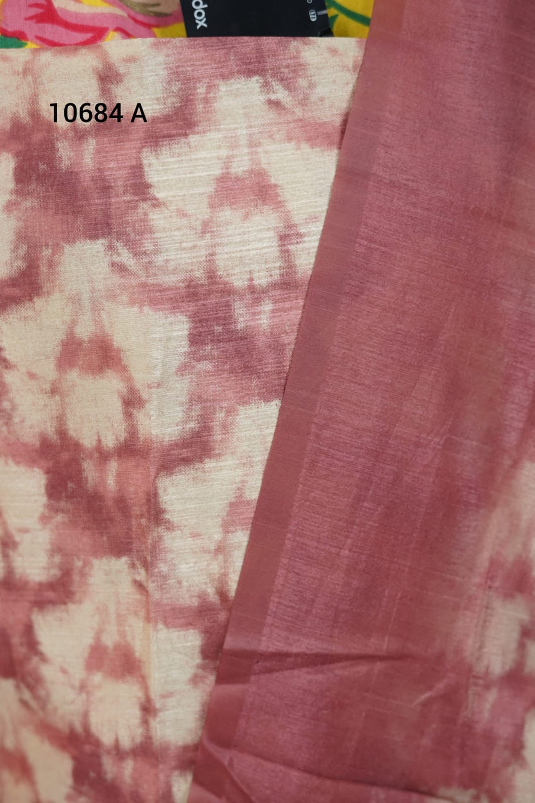 Semi tussar silk unstitched salwar suits 10684