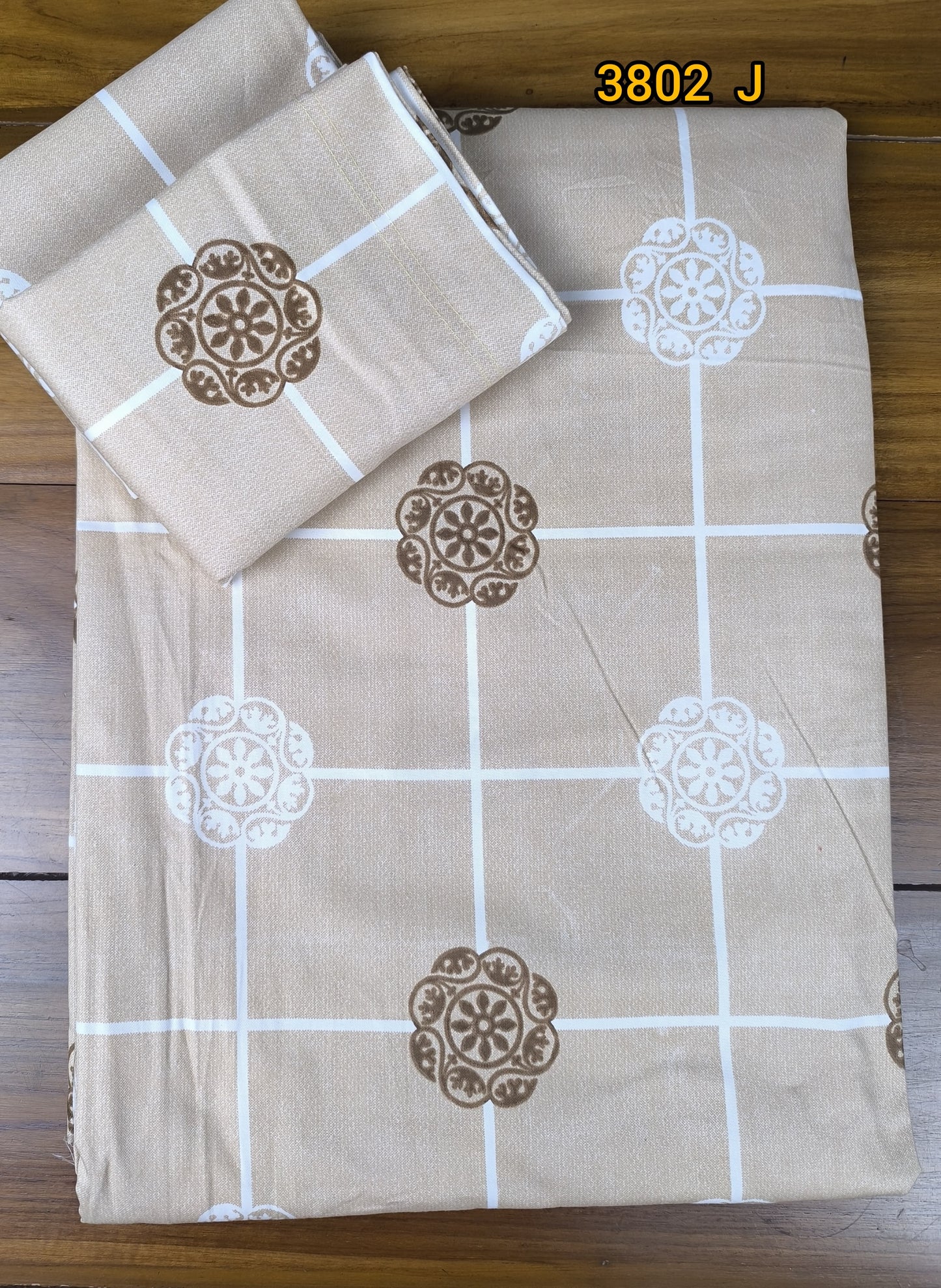 100% Cotton King size bedsheet 274 X 274