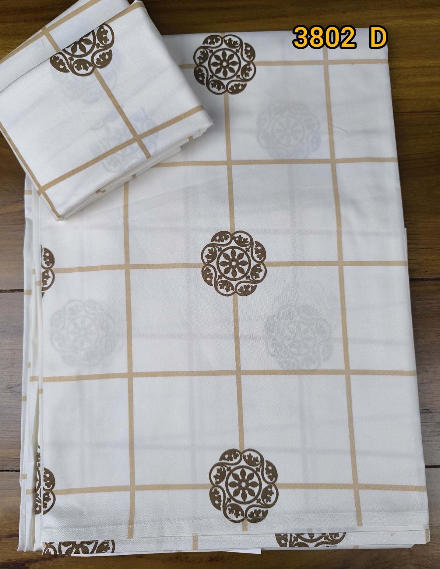 100% Cotton King size bedsheet 274 X 274
