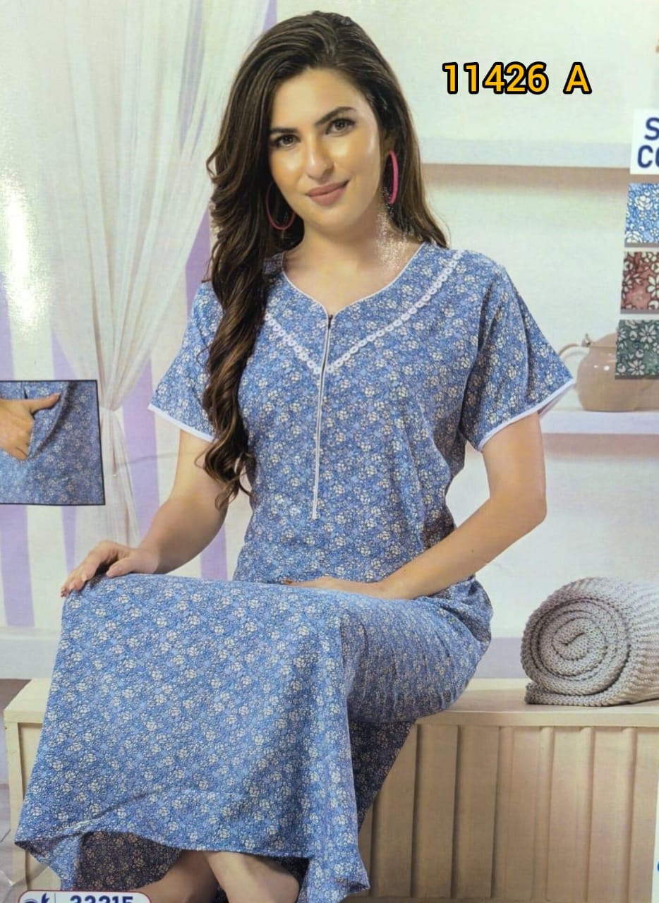 Swiss cotton vimal branded nighties 11426