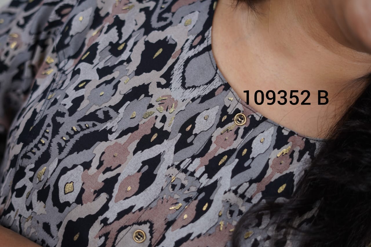 Rayon daily wear kurthi 109352