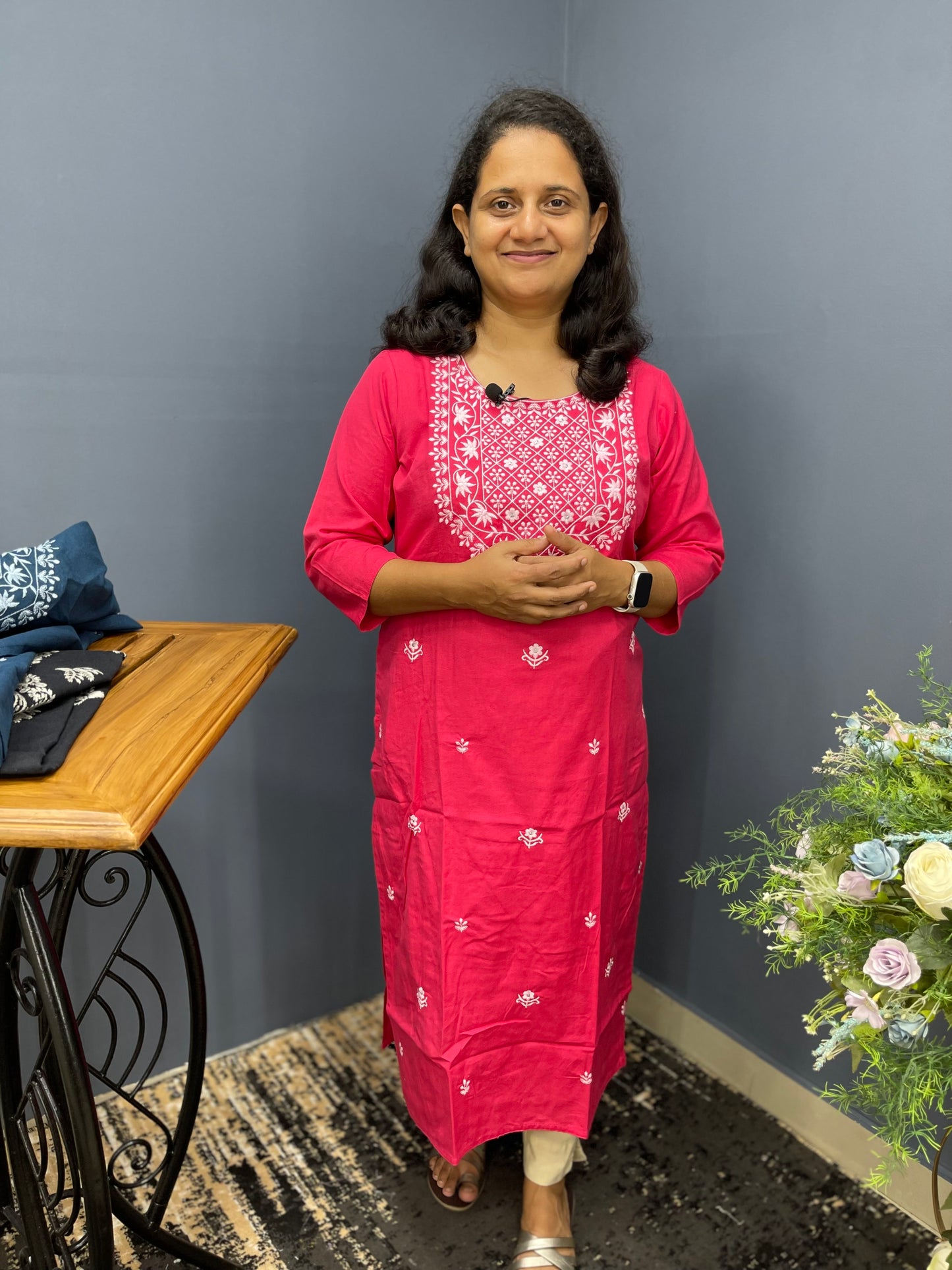 Kurthi NJ111 Embroidery