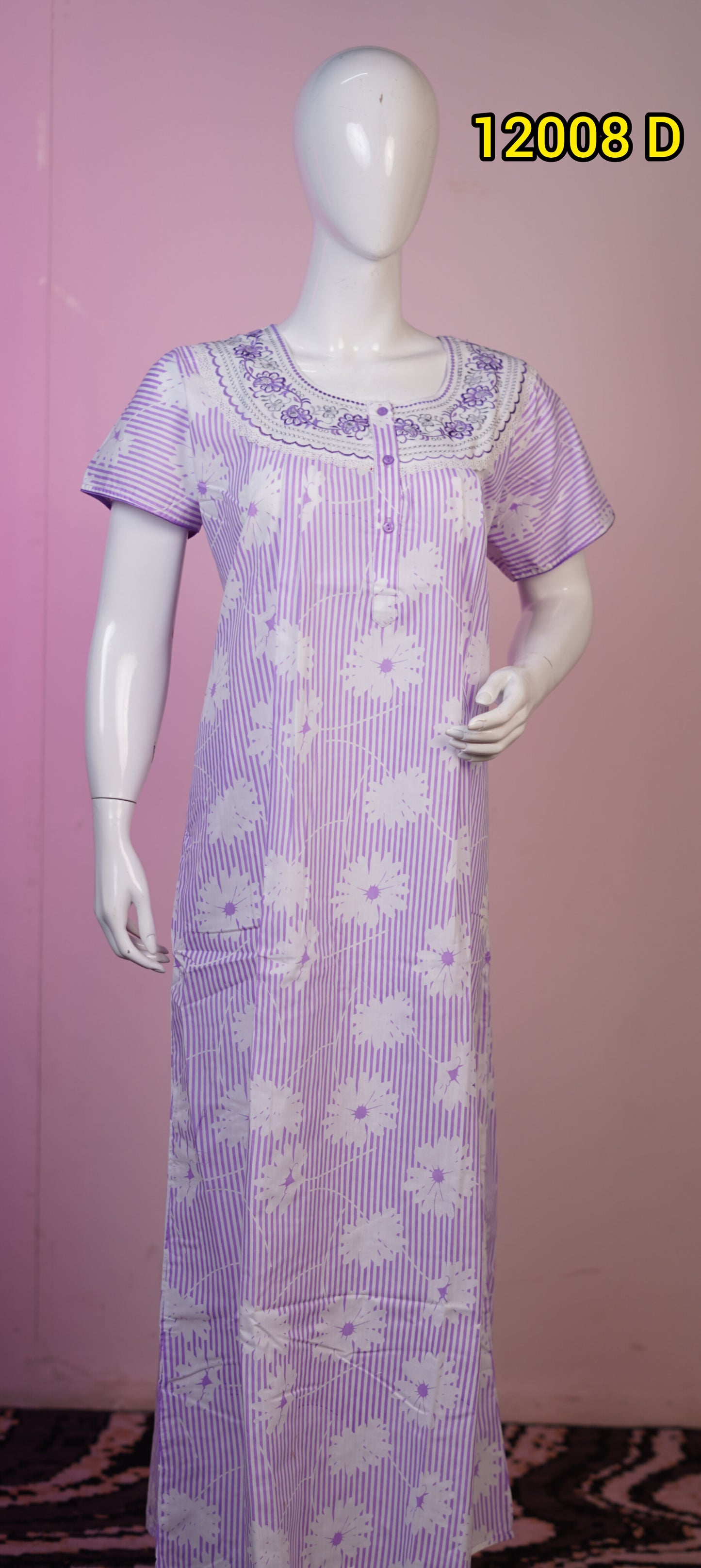 Cotton Nighty Collections 12008