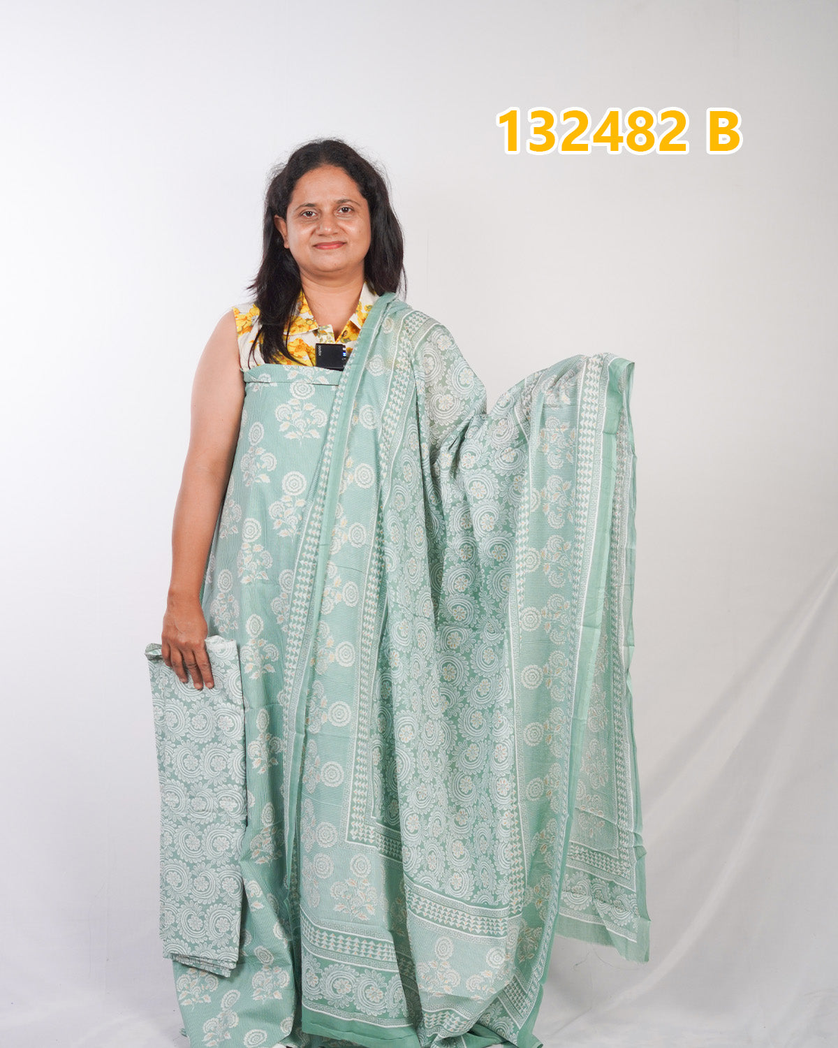 Cotton Unstitched salwar sets 132482