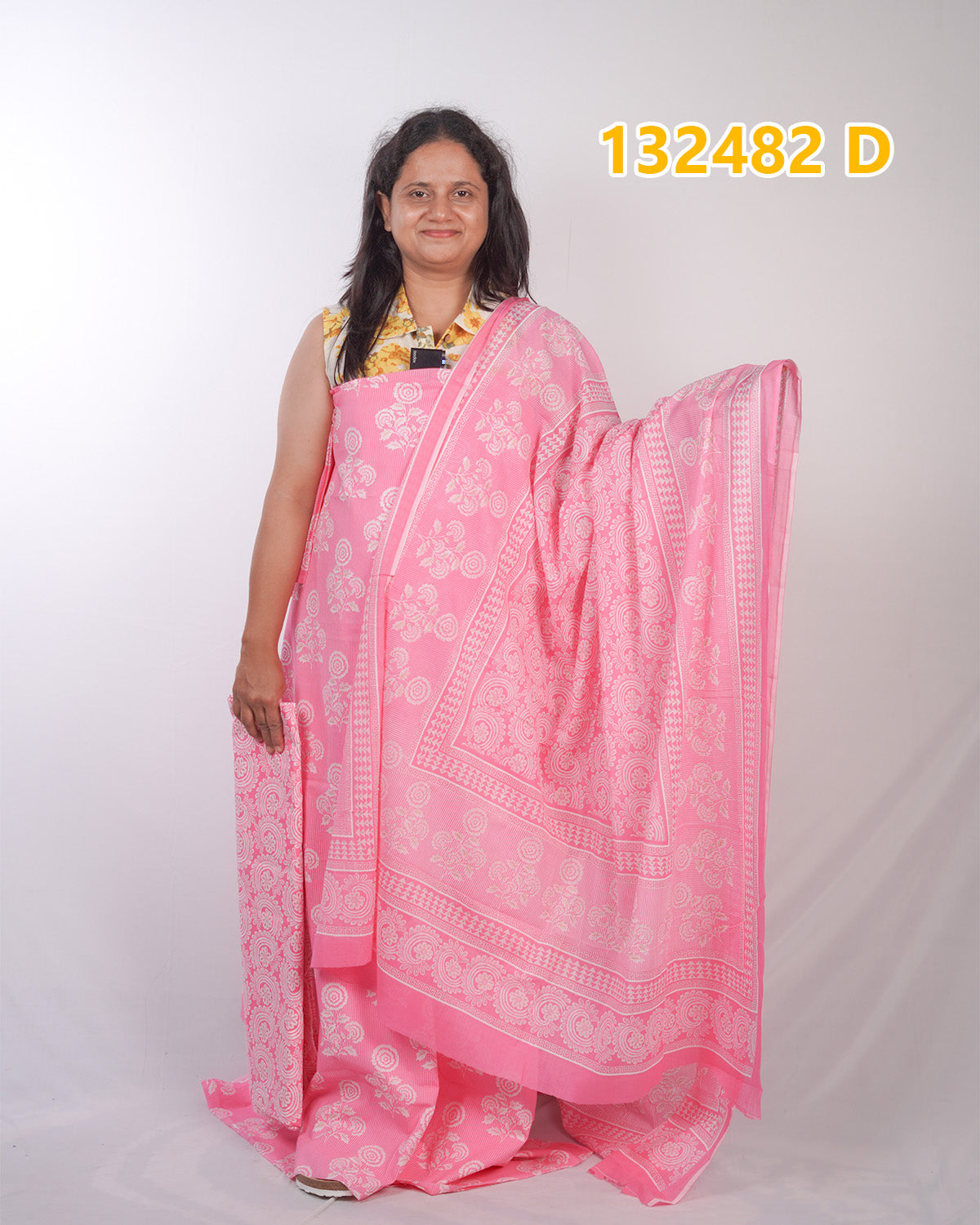 Cotton Unstitched salwar sets 132482