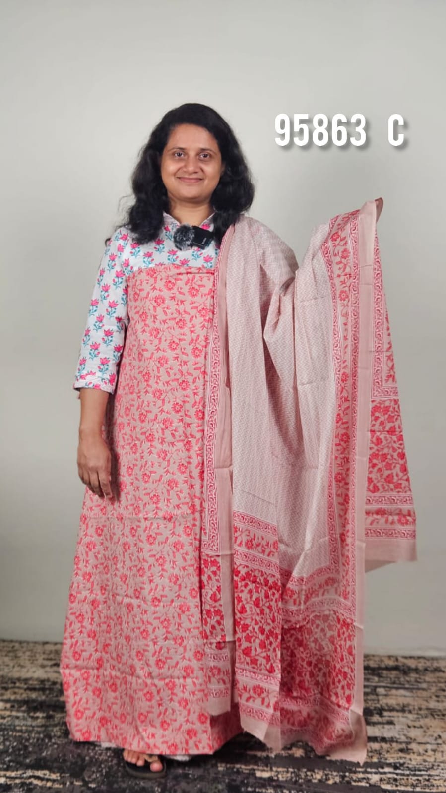 Pure cotton unstitched salwar suits 95863