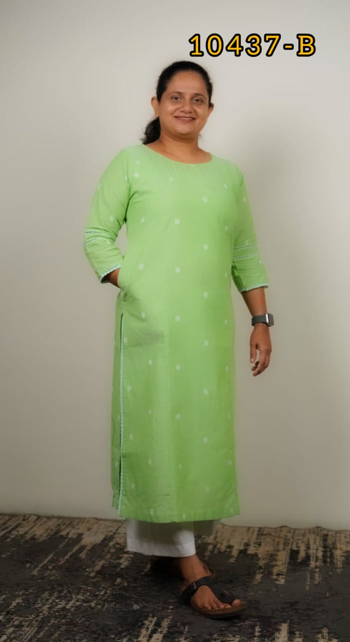 Cotton mix and match kurthi 10437