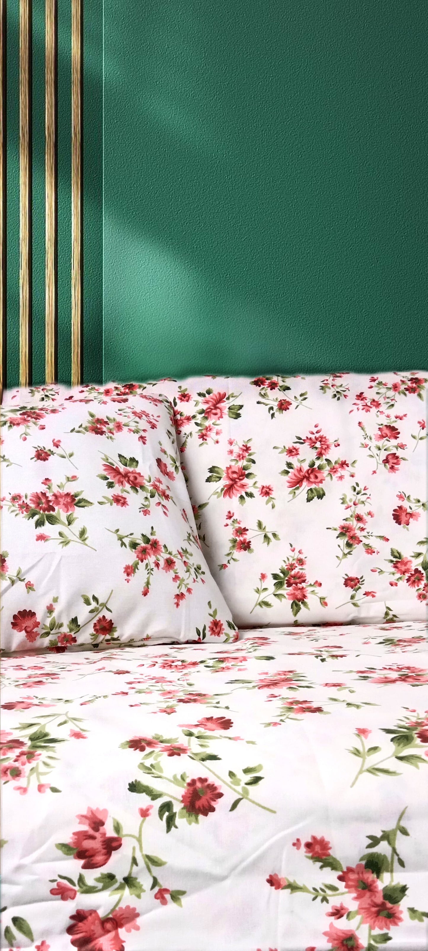 100% Cotton Double Bedsheet | SIZE - 2.29m X 2.54m Code:3686