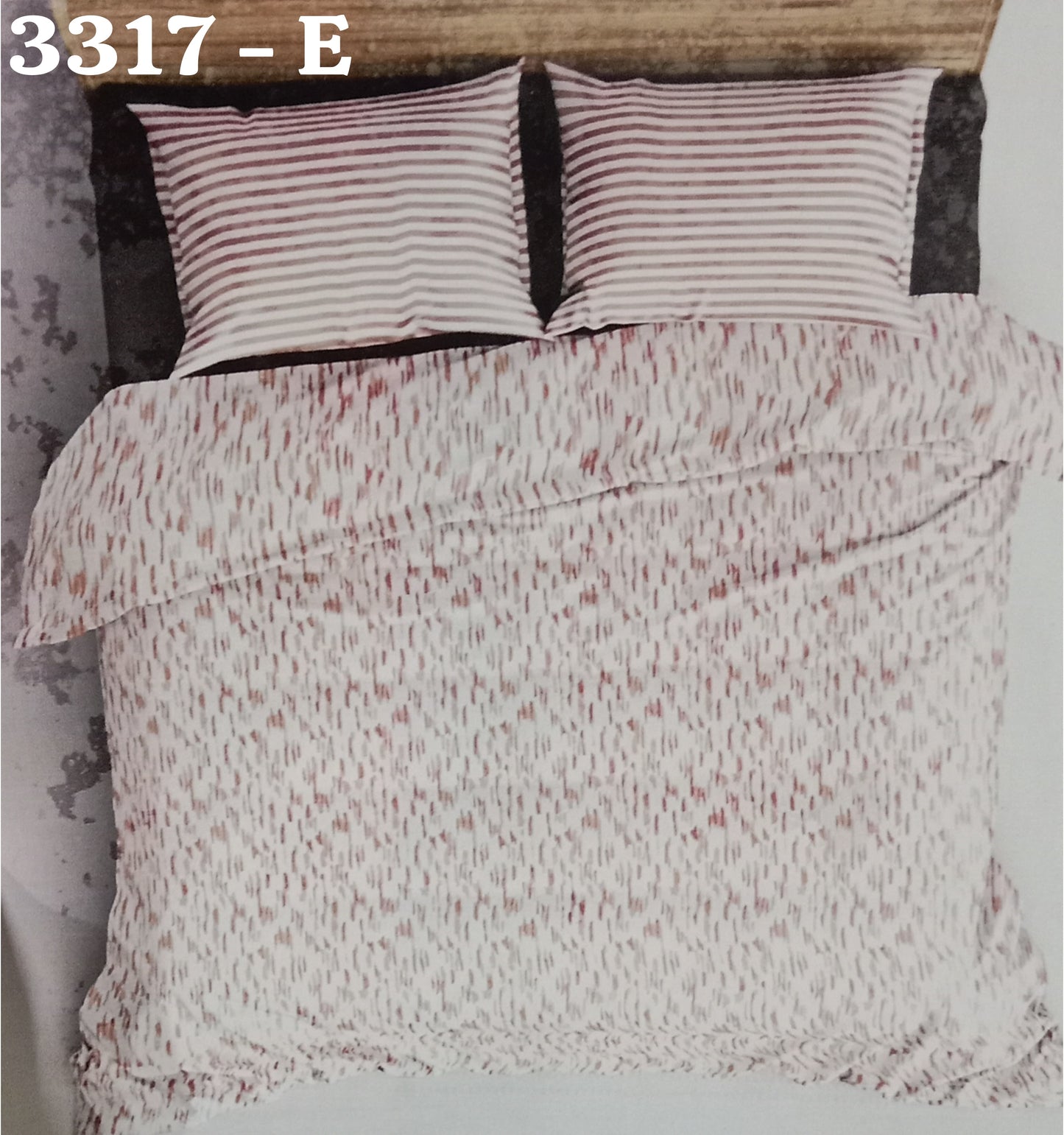 100% Cotton King Size Bedsheet 2.74 mtr X 2.74 mtr Code: 3317