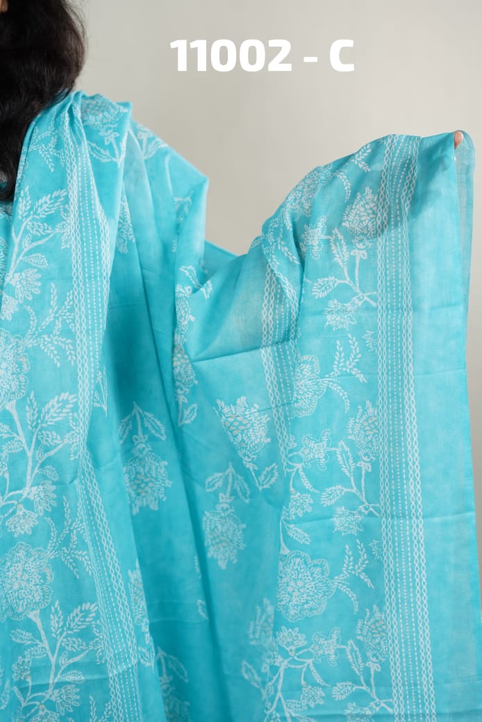 Cotton Unstitched Salwar Suits 11002