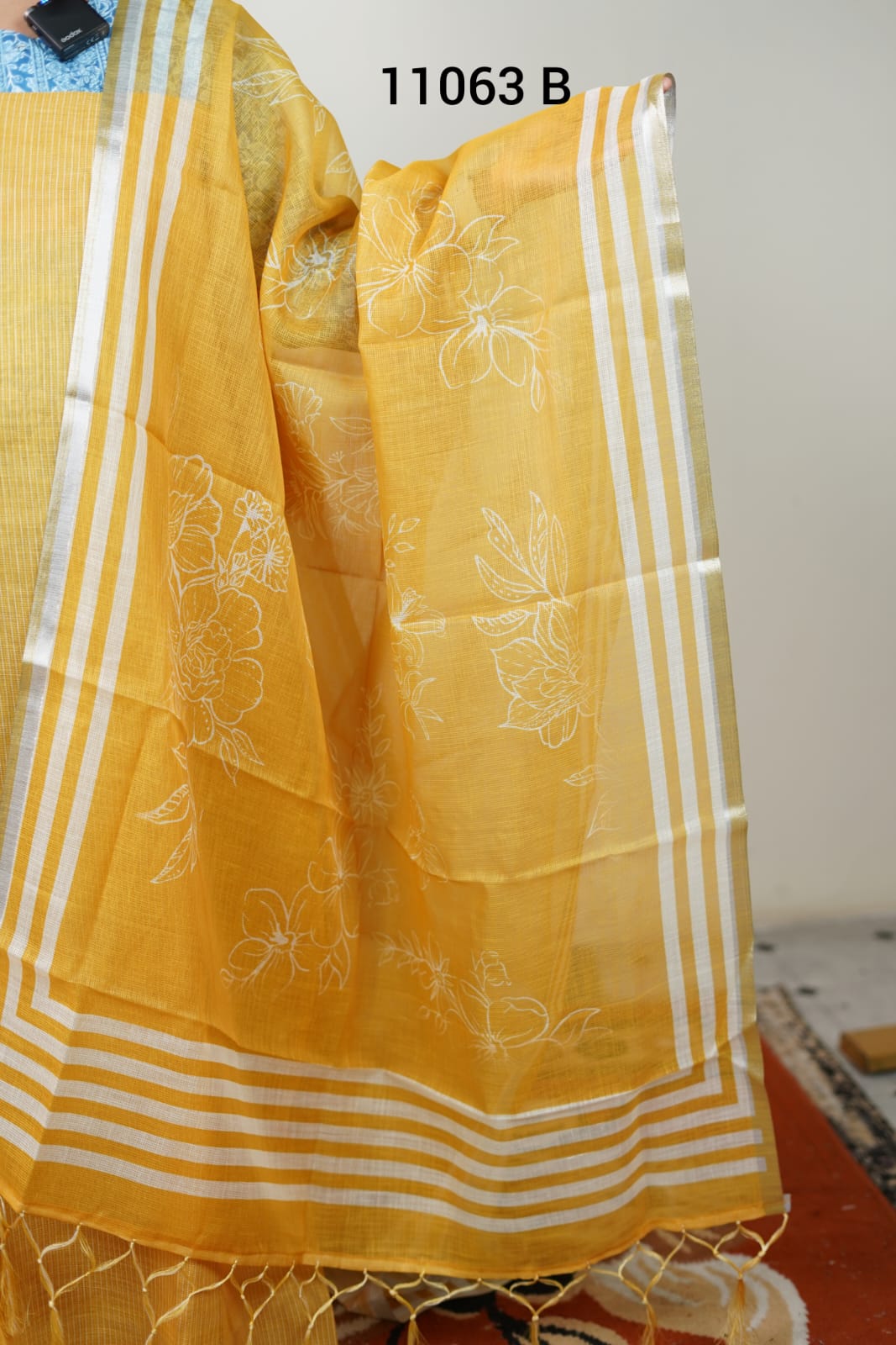 Net cotta unstitched salwar suits 11063