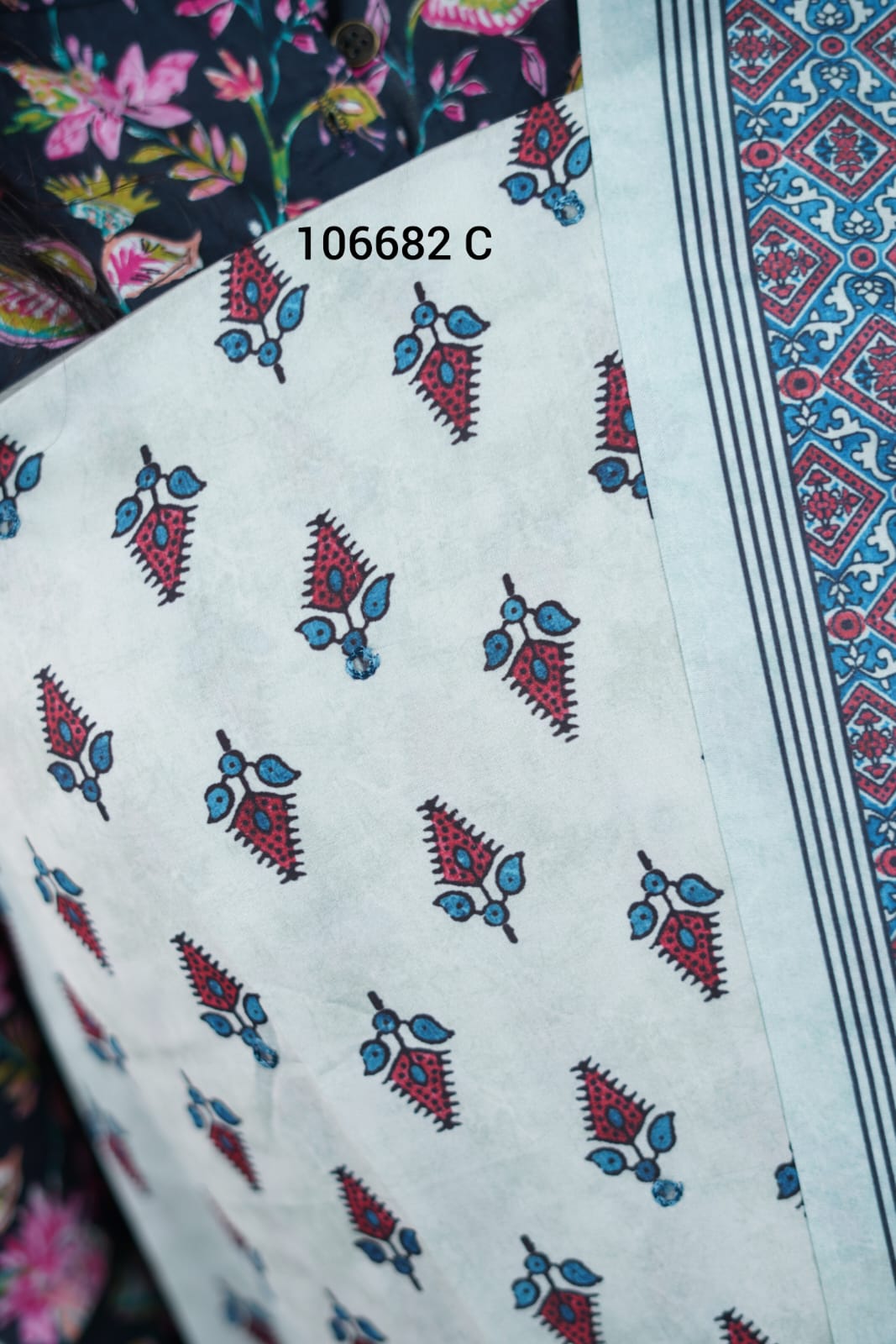 Semi modal unstitched salwar suits 106682