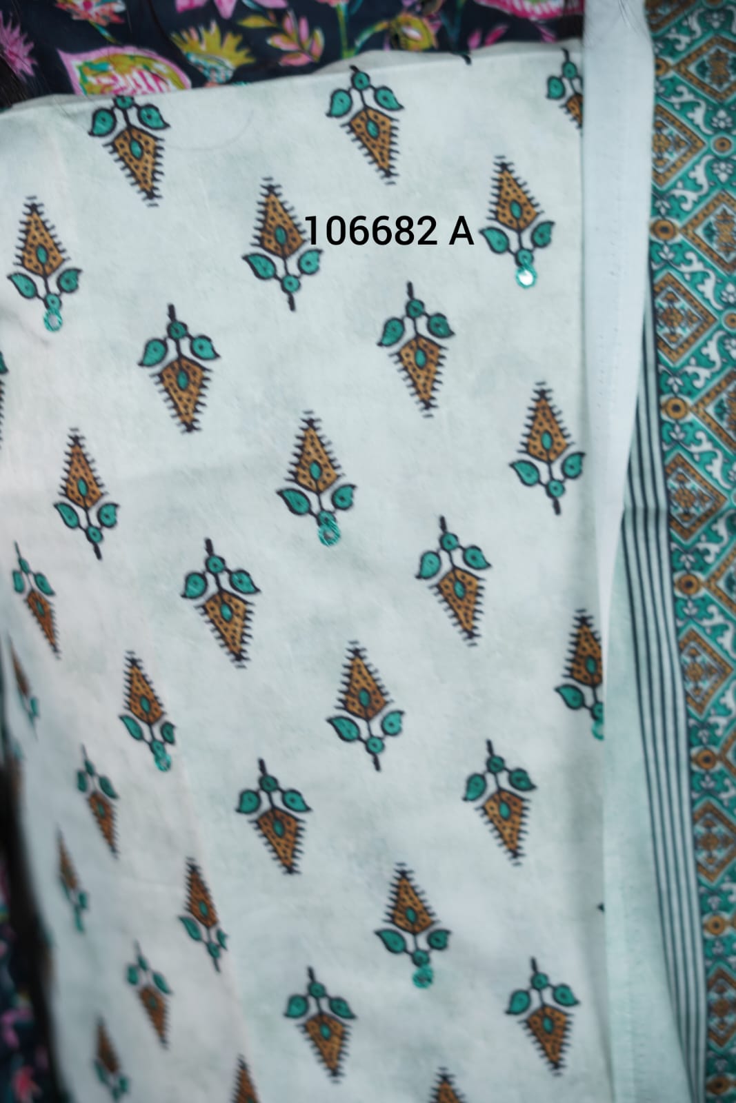 Semi modal unstitched salwar suits 106682