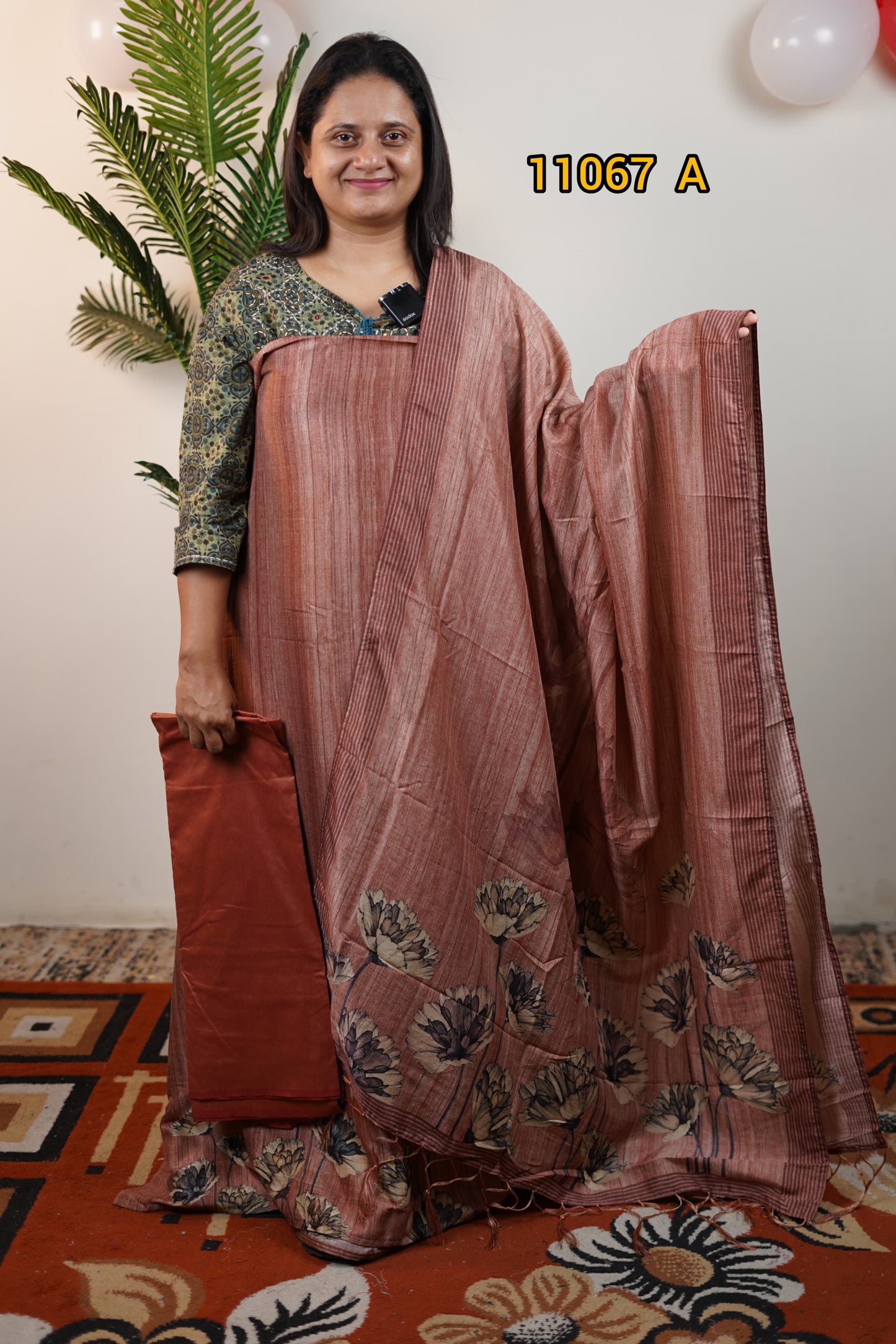 Soft silk unstitched salwar suits 11067