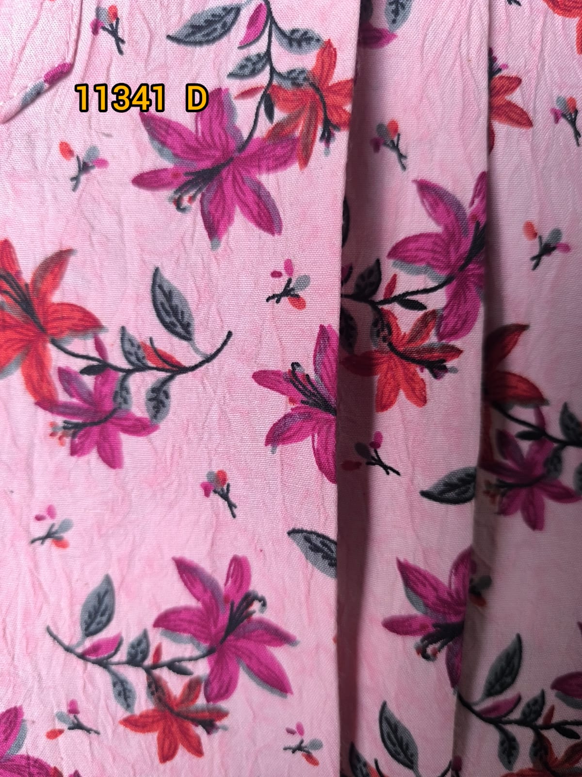 Vimal branded Crush Fabrics Nighties 11341