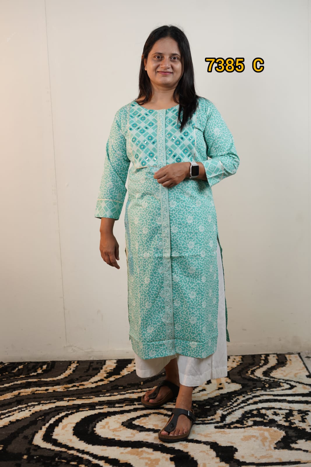 Cotton daily Wear Kurthi Collectons 7385