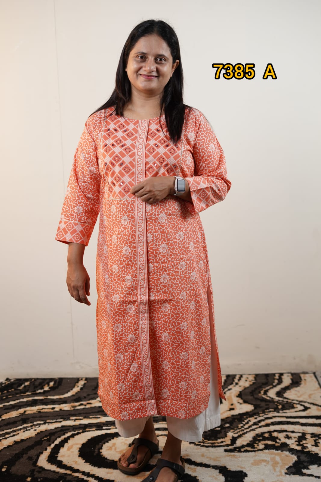 Cotton daily Wear Kurthi Collectons 7385