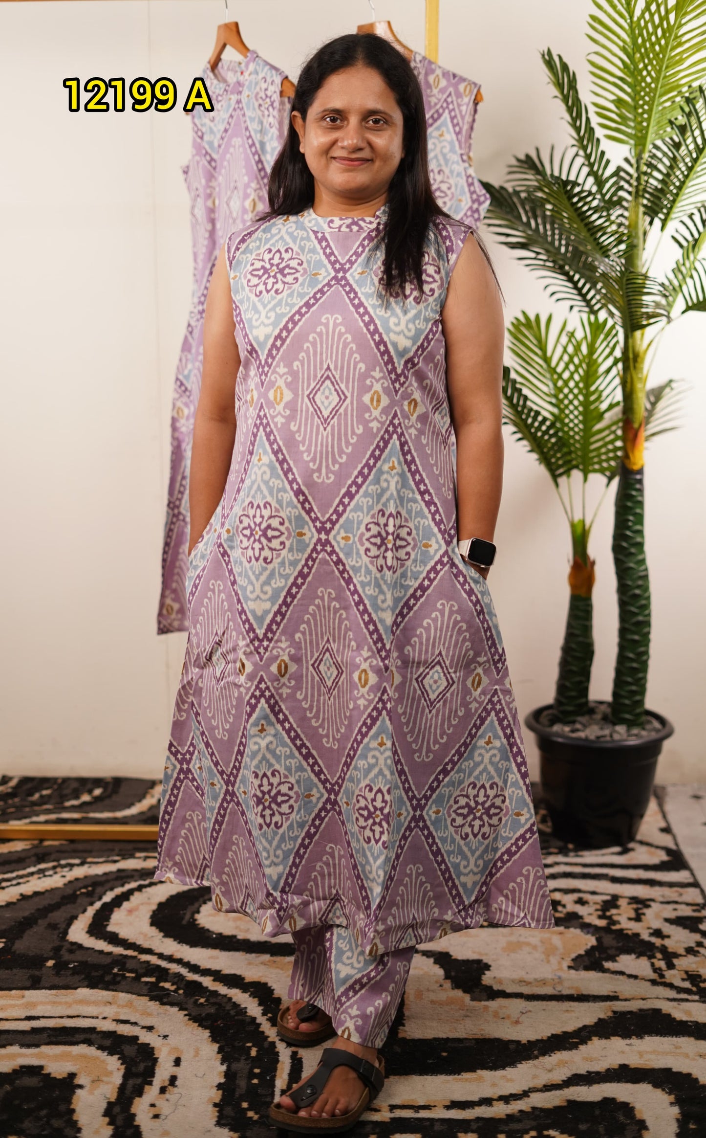 Flax Cotton Cord Sets 12199