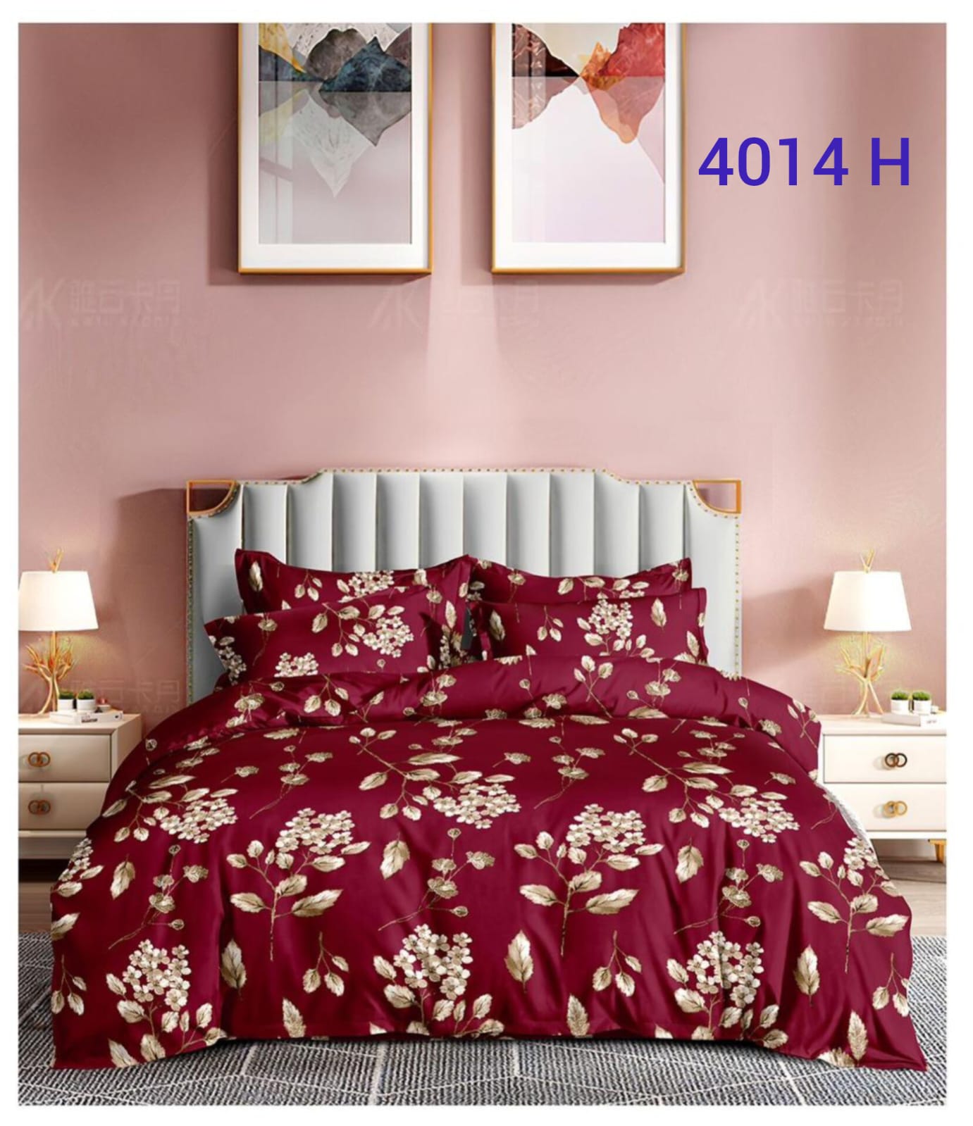 Soft Blend Double Bedsheet Set (225 x 230 cm) – Code: 4014