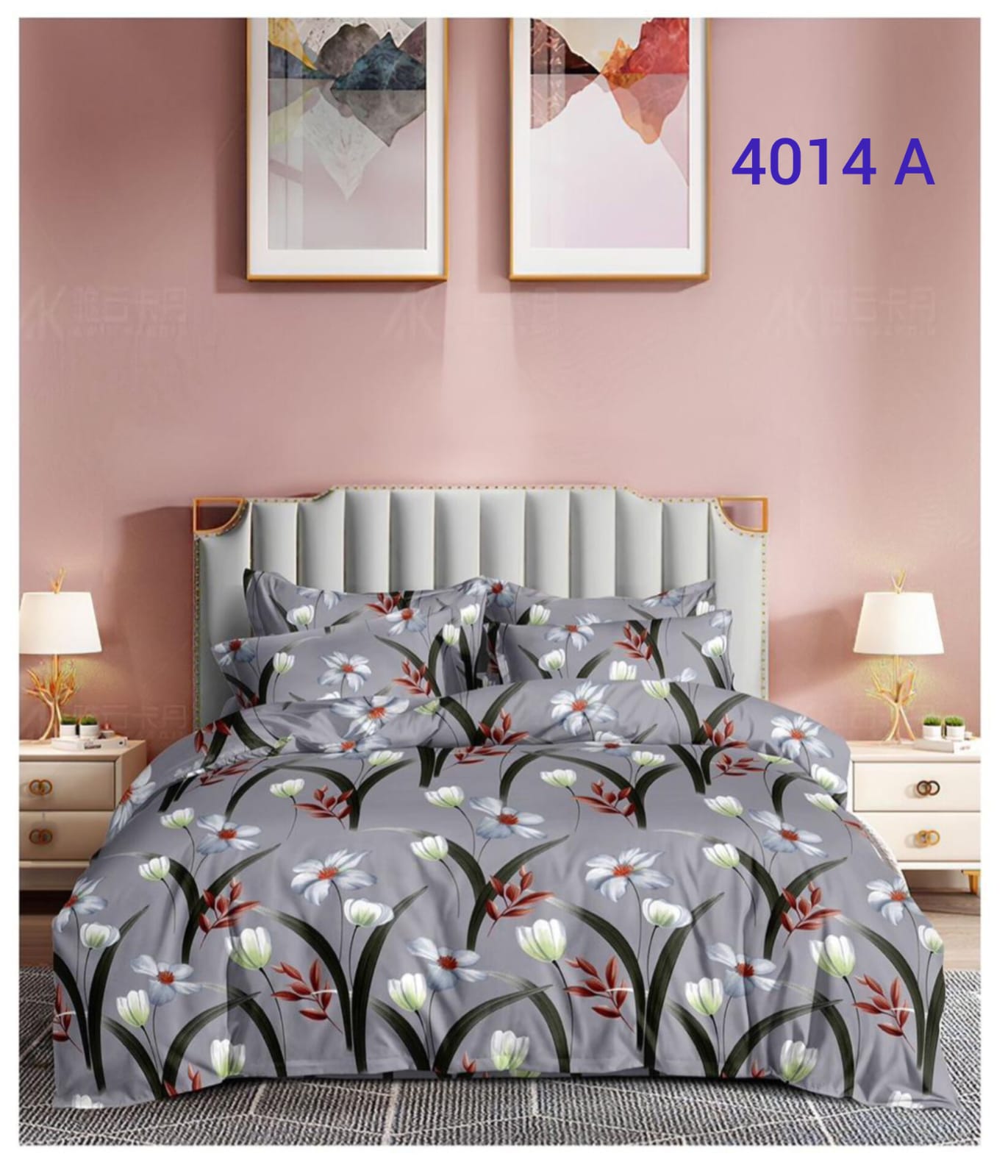 Soft Blend Double Bedsheet Set (225 x 230 cm) – Code: 4014