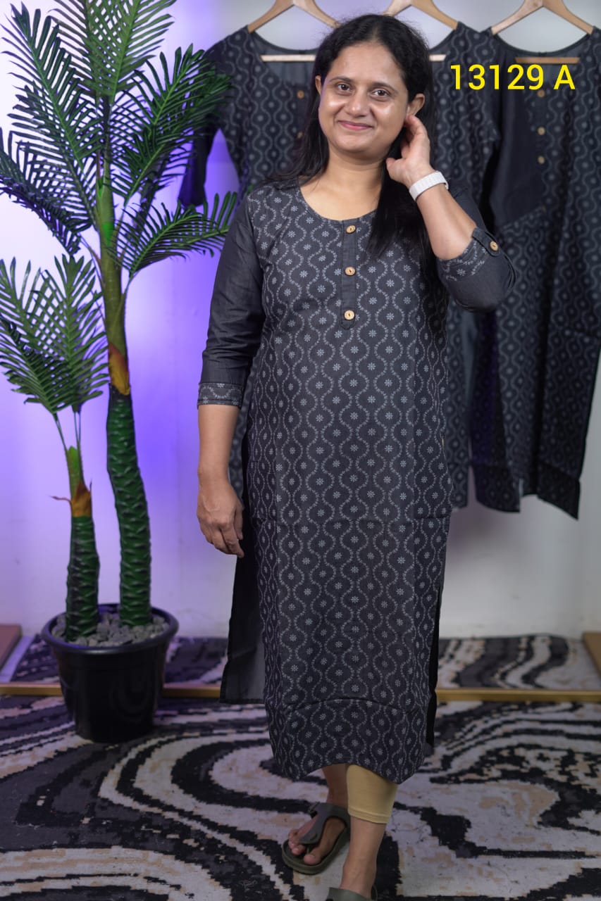 Denim Kurthi – Casual & Contemporary Style | Code:13129