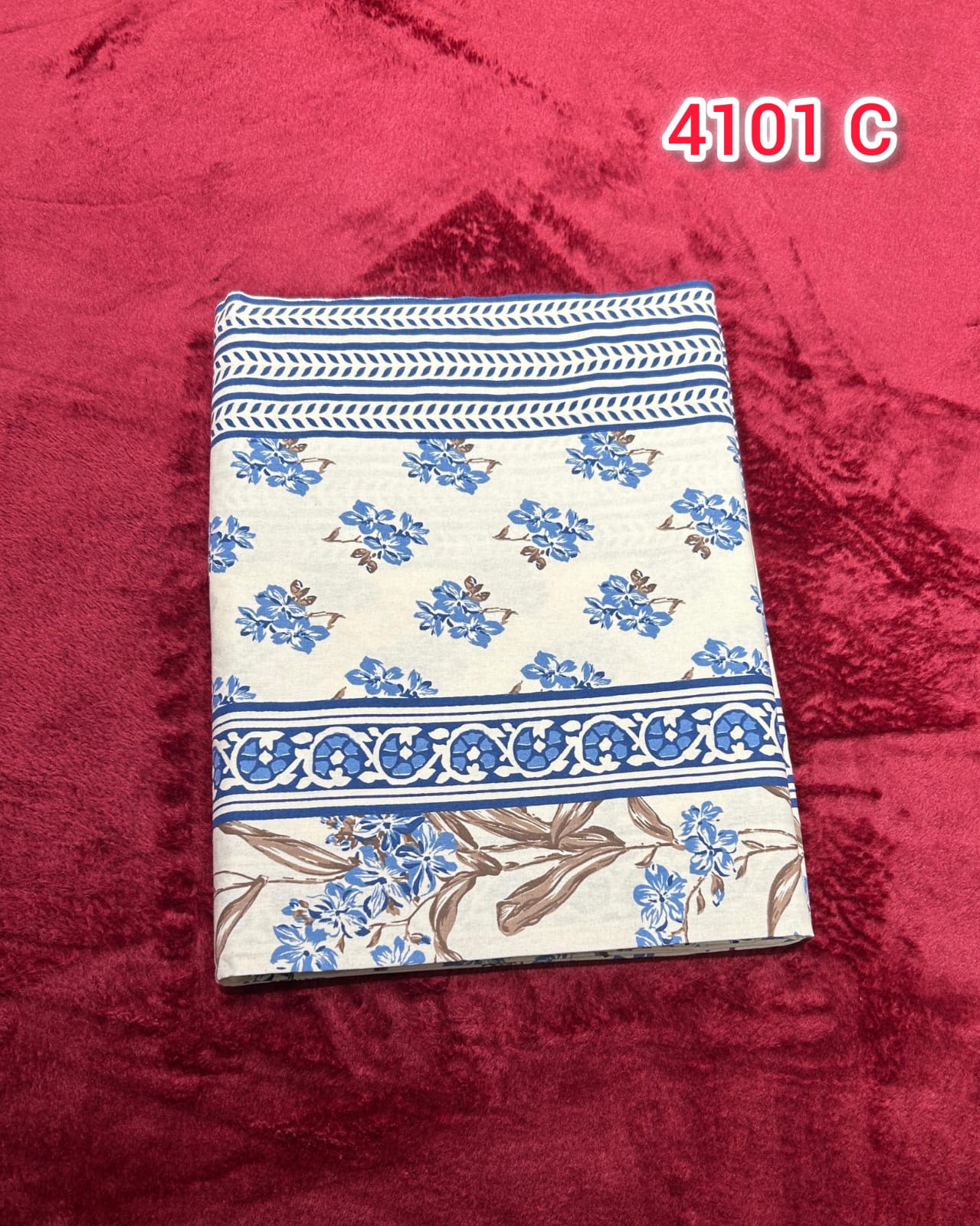 Jaipur Cotton Bedsheet | Search Code 4101