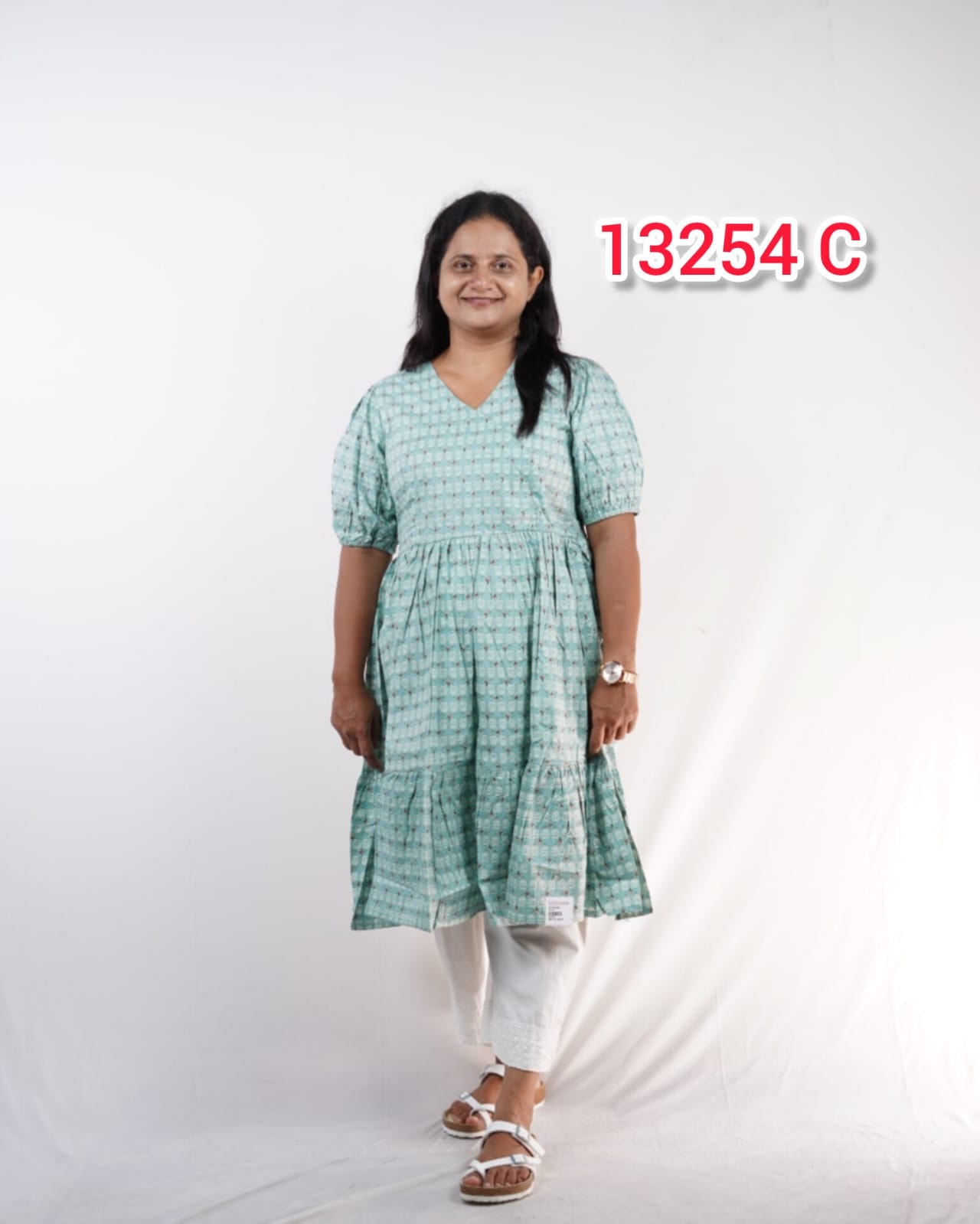 Jaipur Cotton frocks - Vibrant & Breezy (Code:13254)