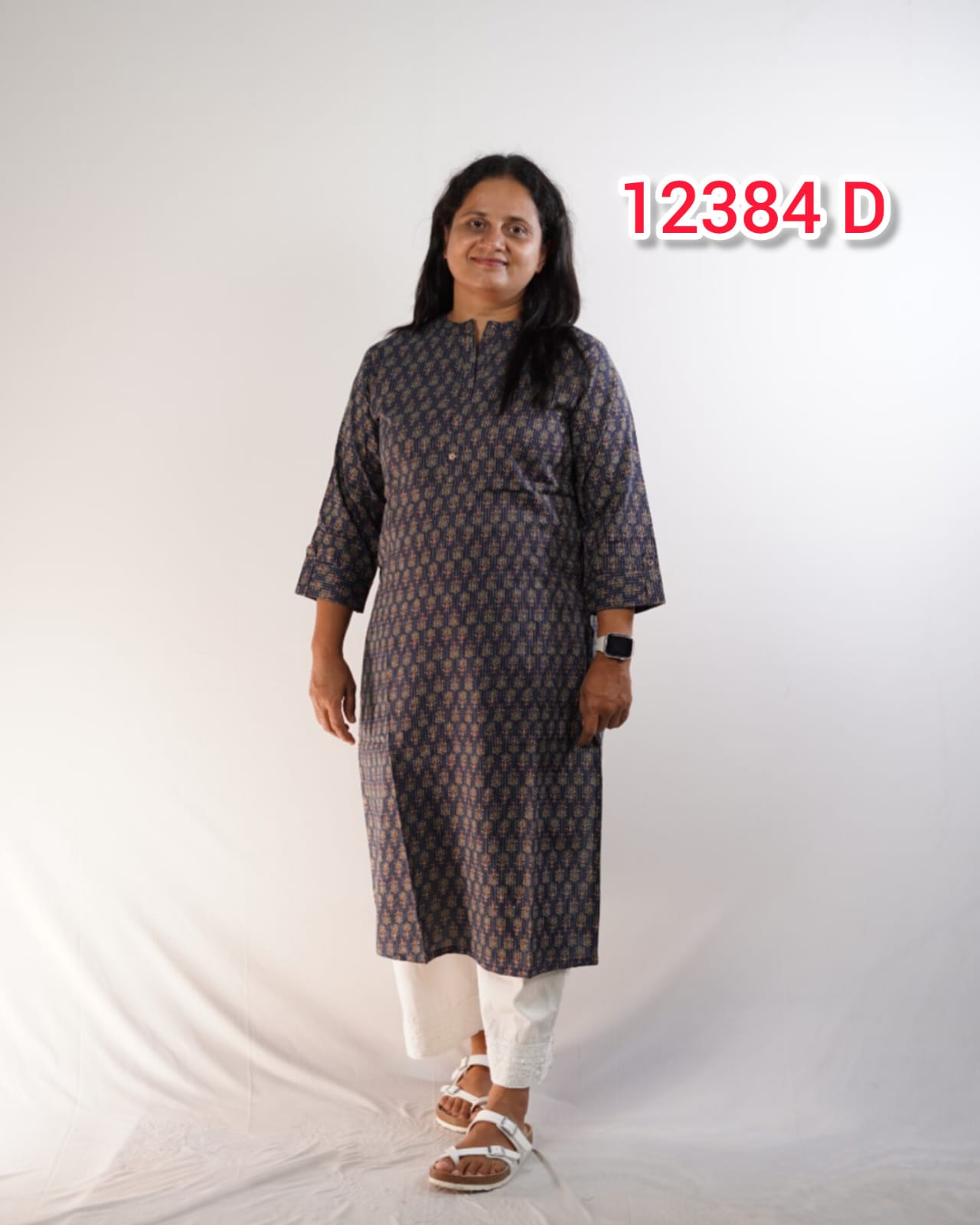Kantha Cotton Daily Wear Kurthi Collections 12384