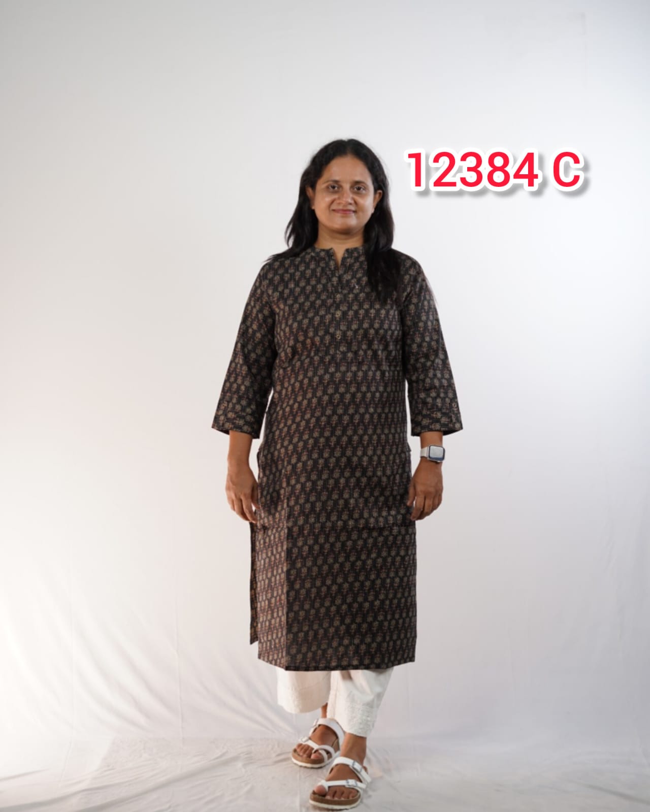 Kantha Cotton Daily Wear Kurthi Collections 12384