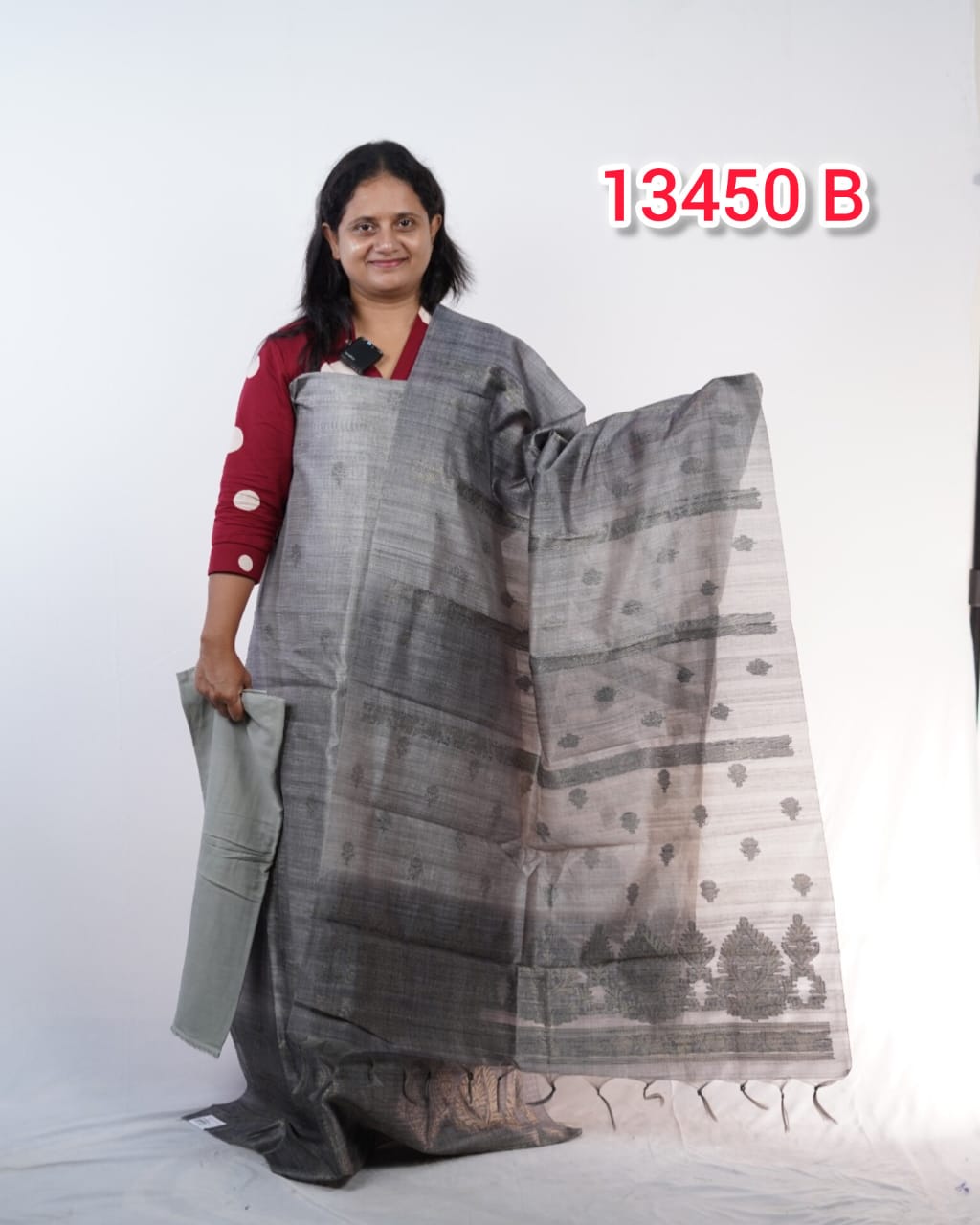 Semi chandheri Unstitched Salwar Suits 13450