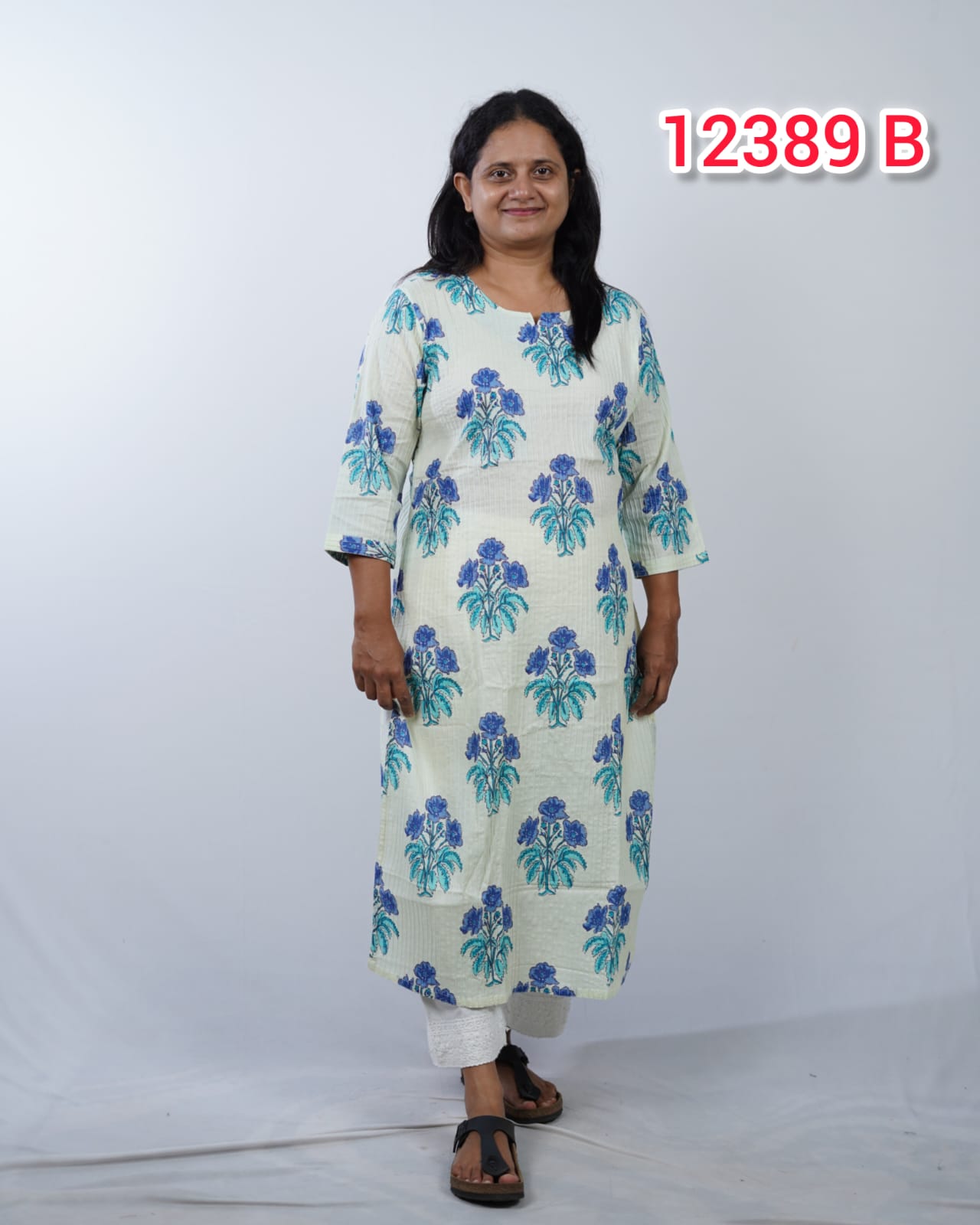 Pintuck Daily Wear Kurthi Collections – All-Day Comfort | Code: 12389