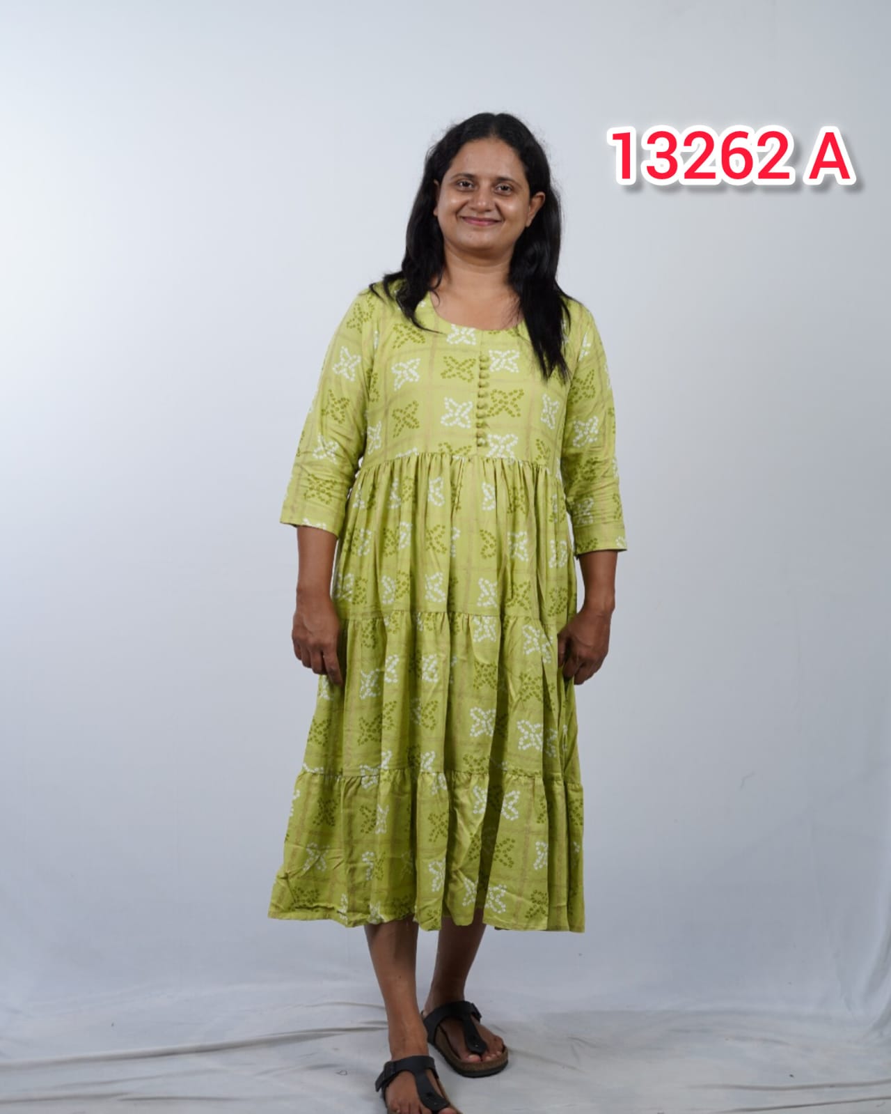 Rayon Frock Model Kurthi Collections β Soft & Comfort | Code: 13262