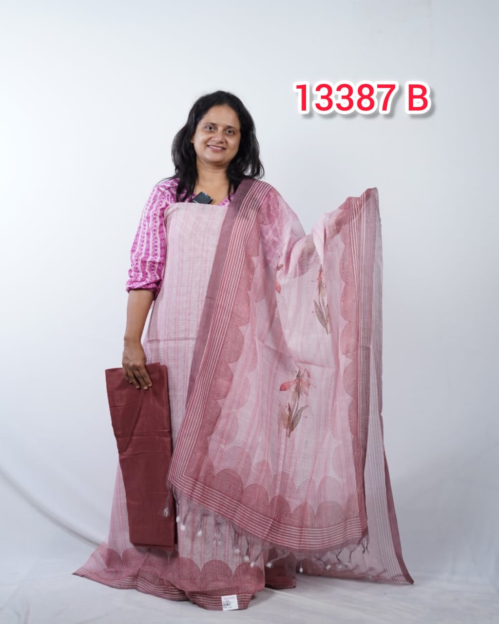 Net Cotta with Digital Print Salwar Suits 13387