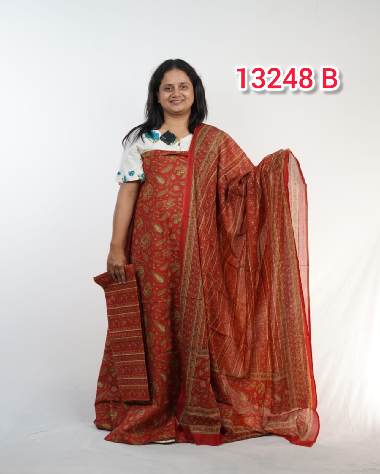 Cotton Unstitched Salwar Suits 13248