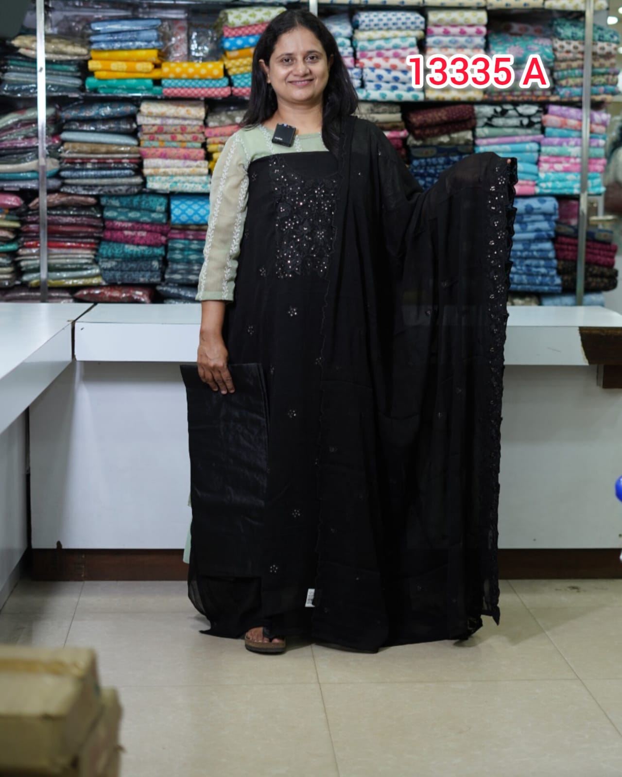 Vichitra Silk Unstitched Salwar Suit 13335