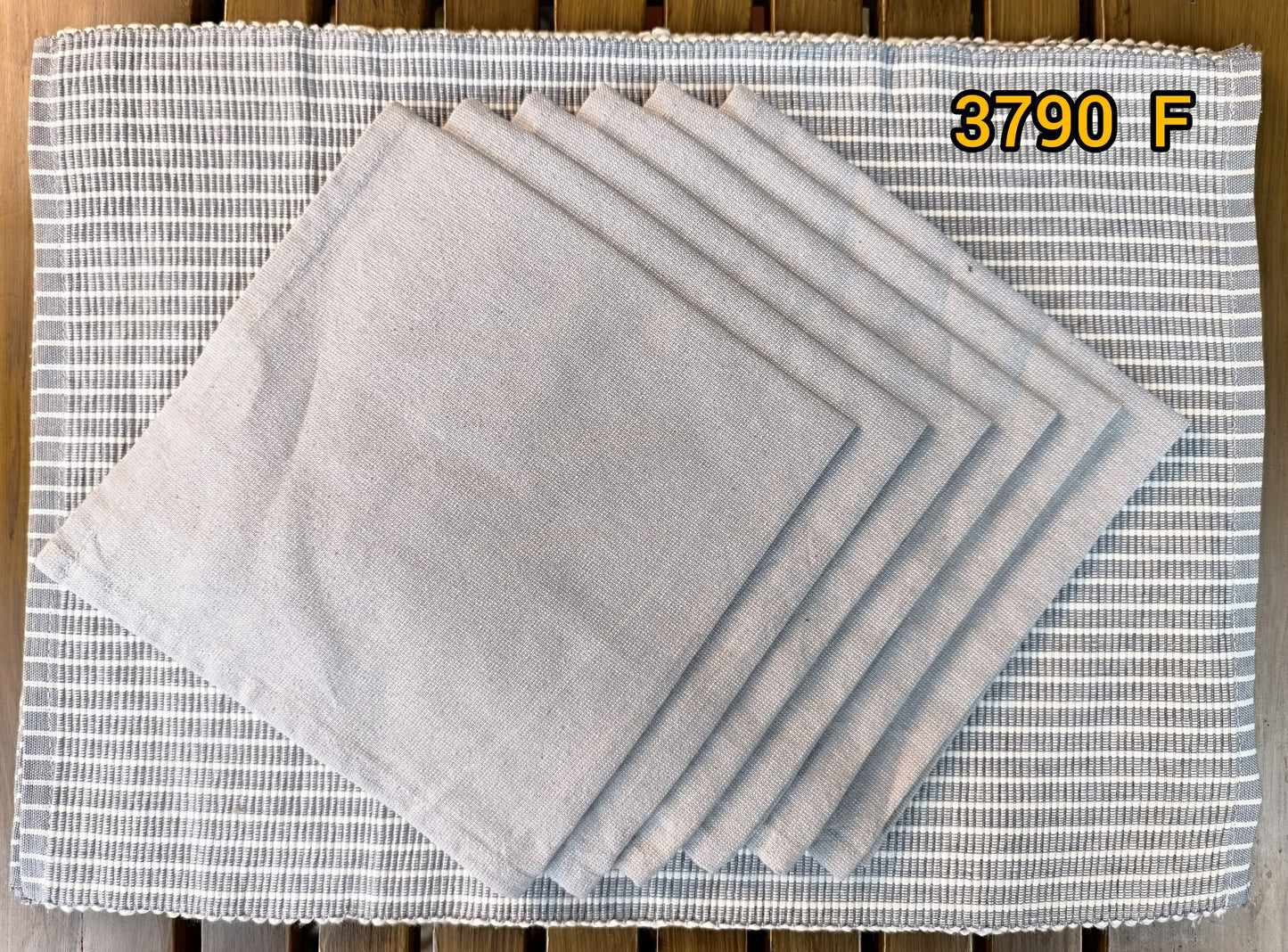 Table mats & Napkins 6pc set 3790