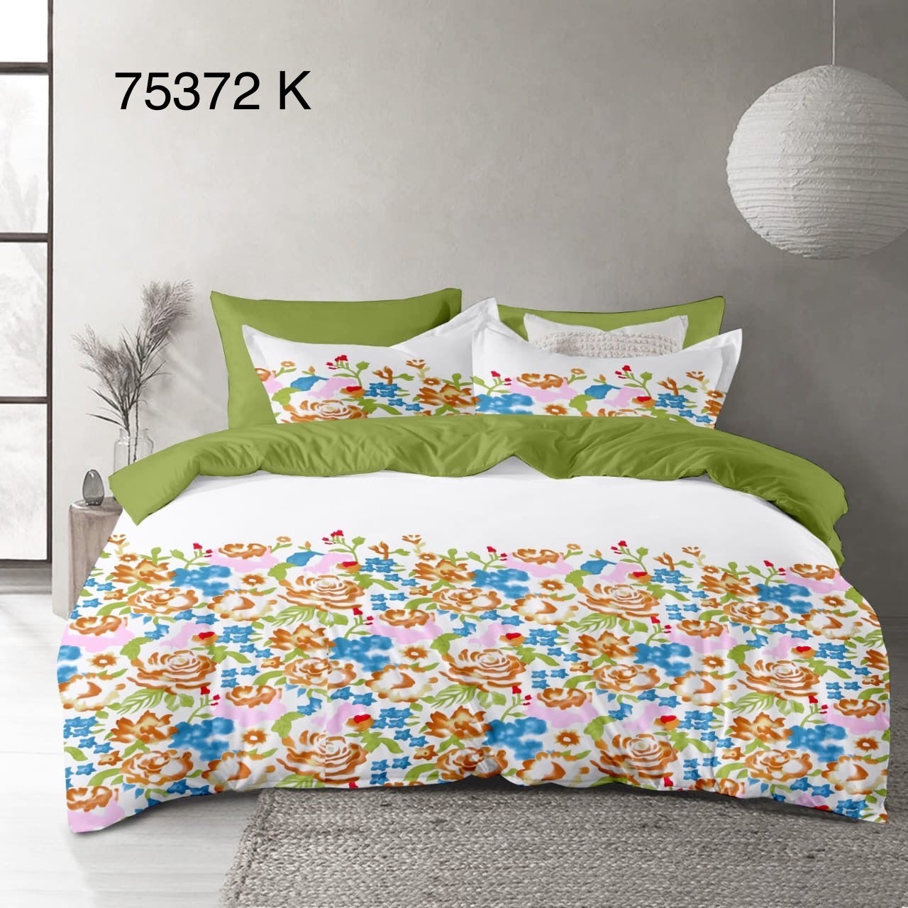 Double Bedsheet Poly cotton (2.24 mtr x 2.28 mtr) Code: 75372