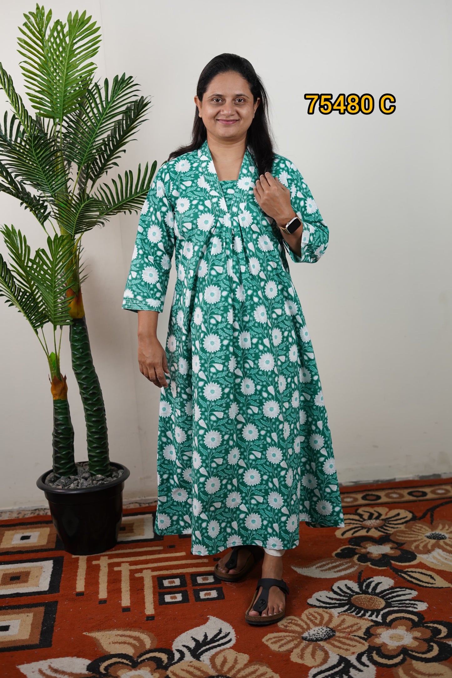 Cotton kurthi collections 75480