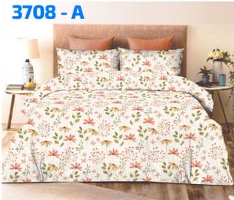 PURE COTTON KING SIZE BEDSHEET (274 X274) COLLECTIONS 3708