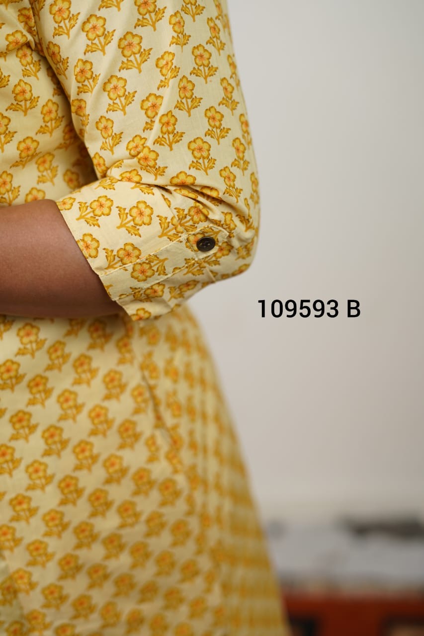 Cotton daily wear kurthi 109593