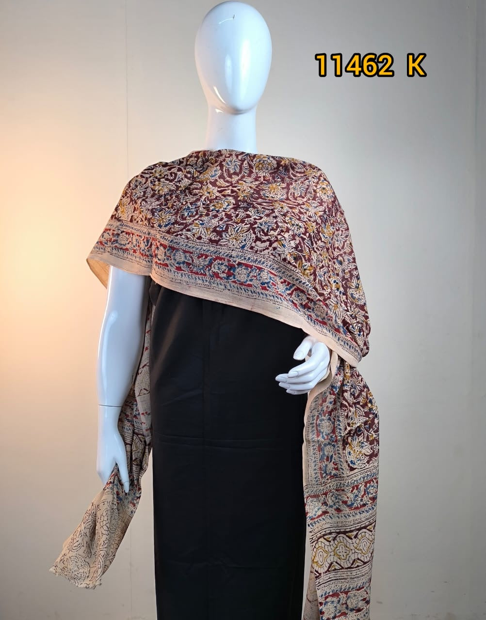 Kalamkari Dupatta   code:11462