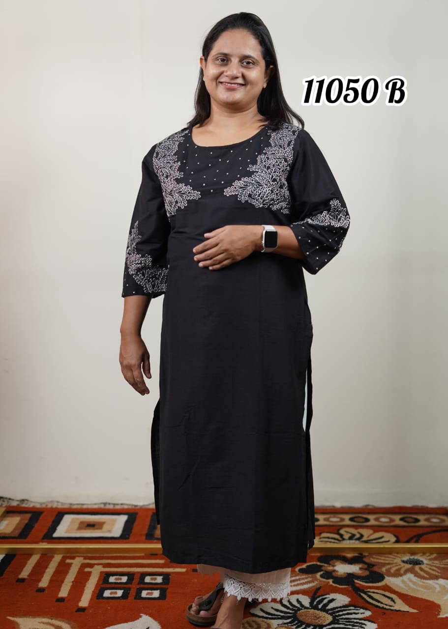 Embrodery kurthi collection 11050