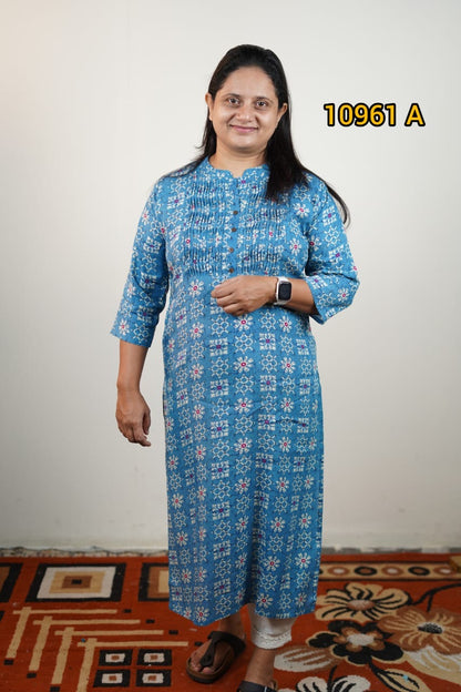 Rayon daily wear kurthi 10961