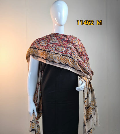 Kalamkari Dupatta   code:11462