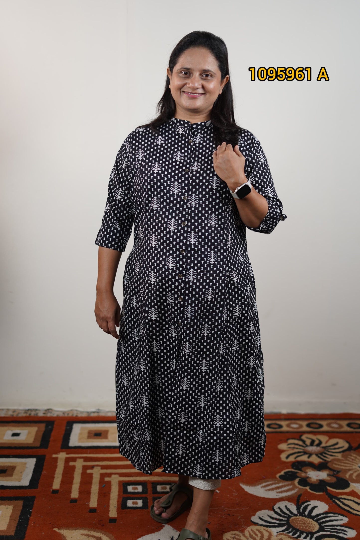 Printed cotton kurthi collections 1095961