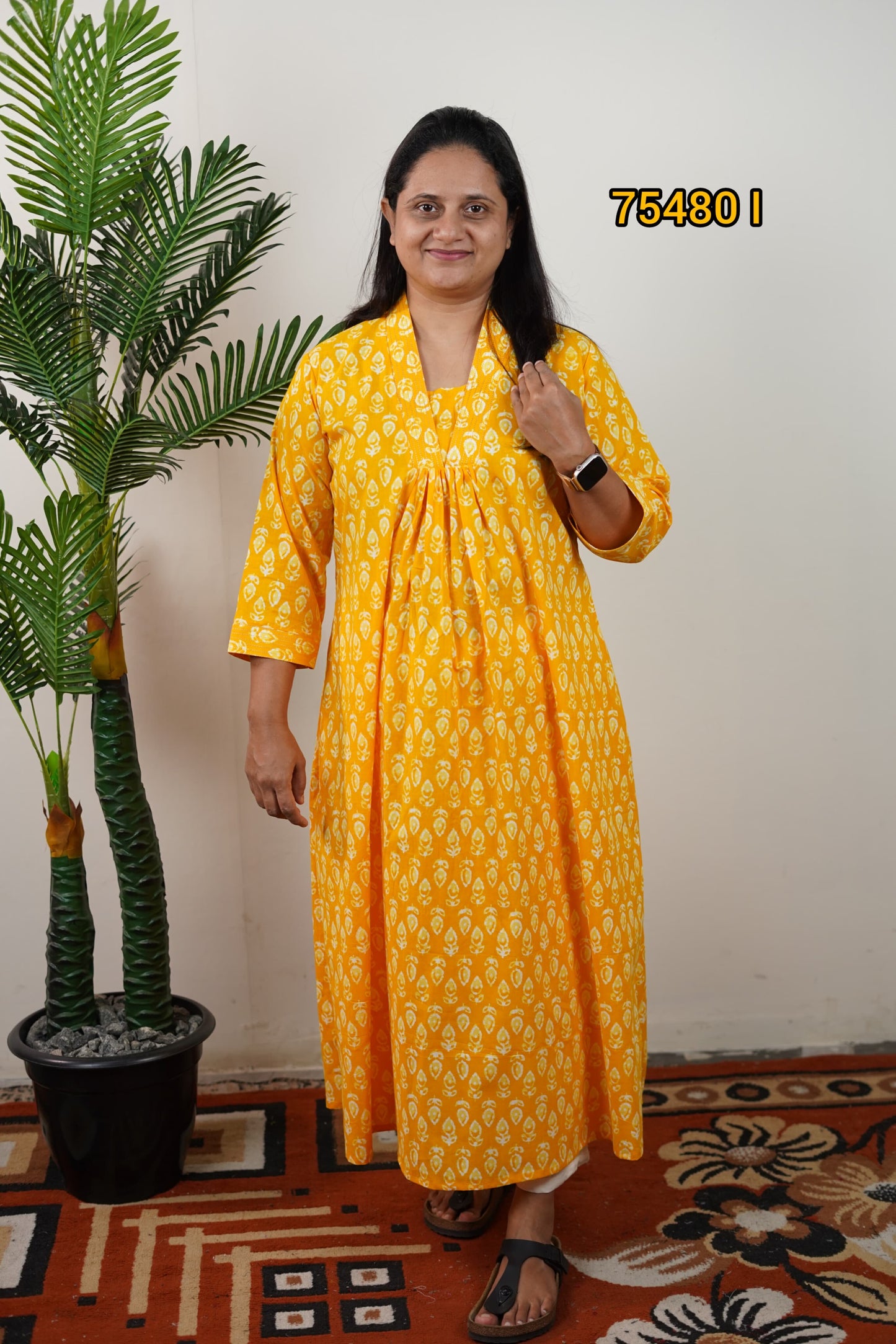 Cotton kurthi collections 75480