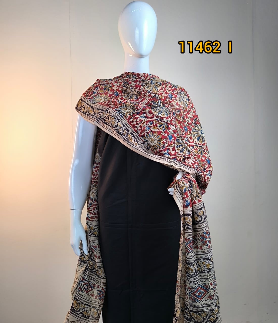 Kalamkari Dupatta   code:11462