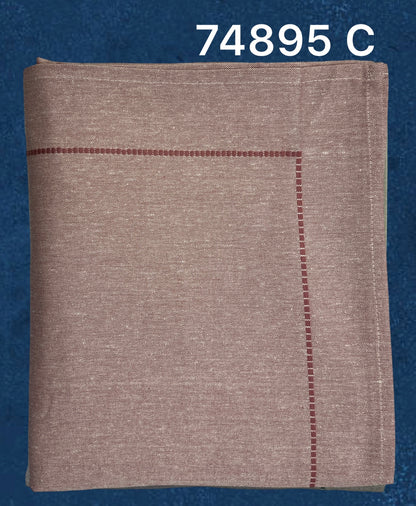 Single Flannel | Single Sheet  |Jacquard blanket 74895