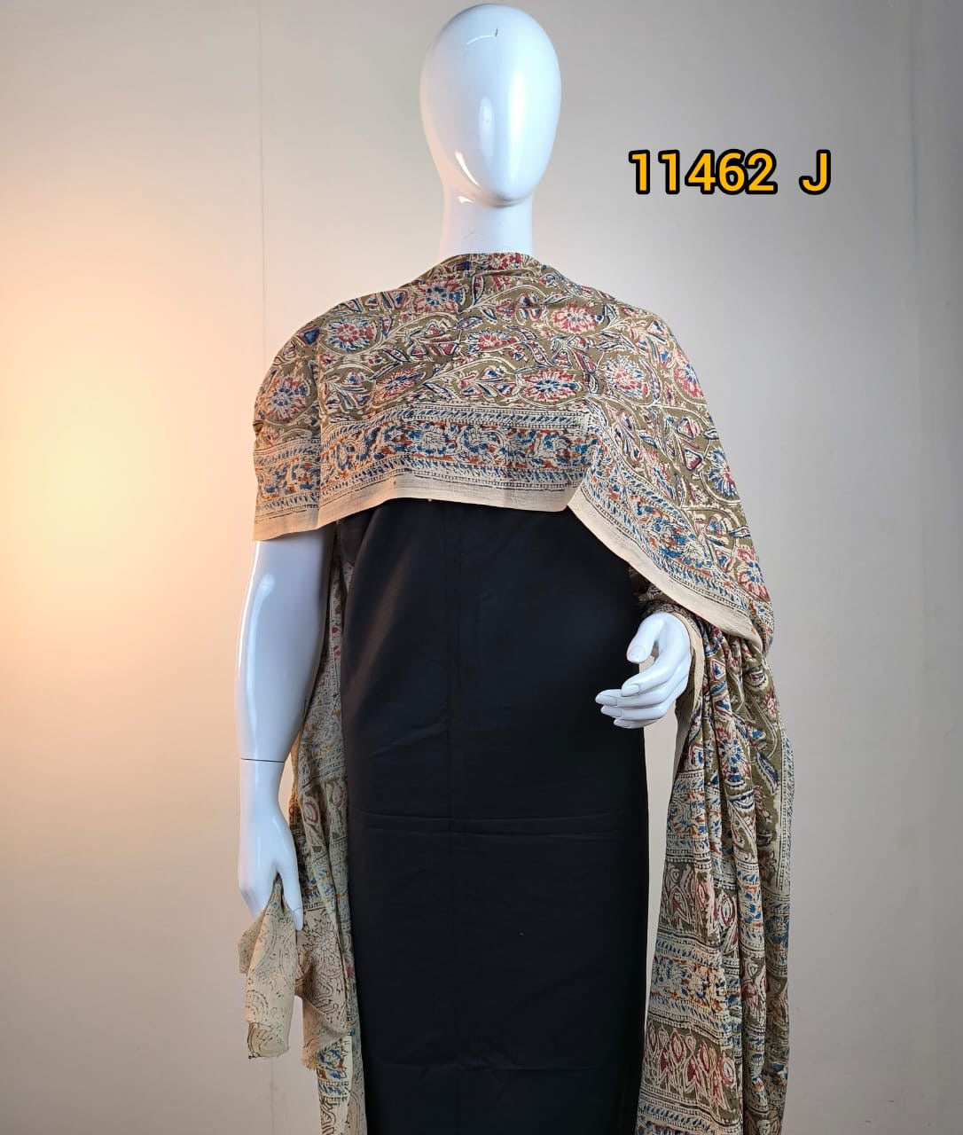 Kalamkari Dupatta   code:11462