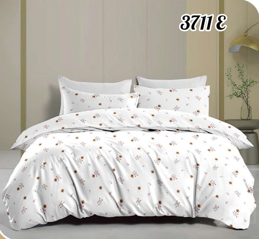 Pure Cotton Double Bedsheet |2.24m X 2.50m | 3711